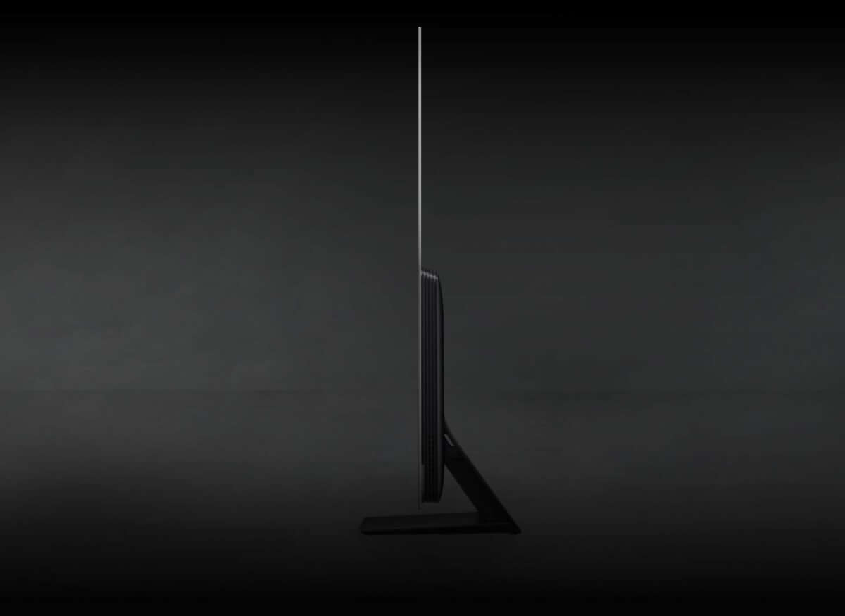 Ultrasmukły Laserowy Design telewizora OLED S90C 4K 2023 Samsung