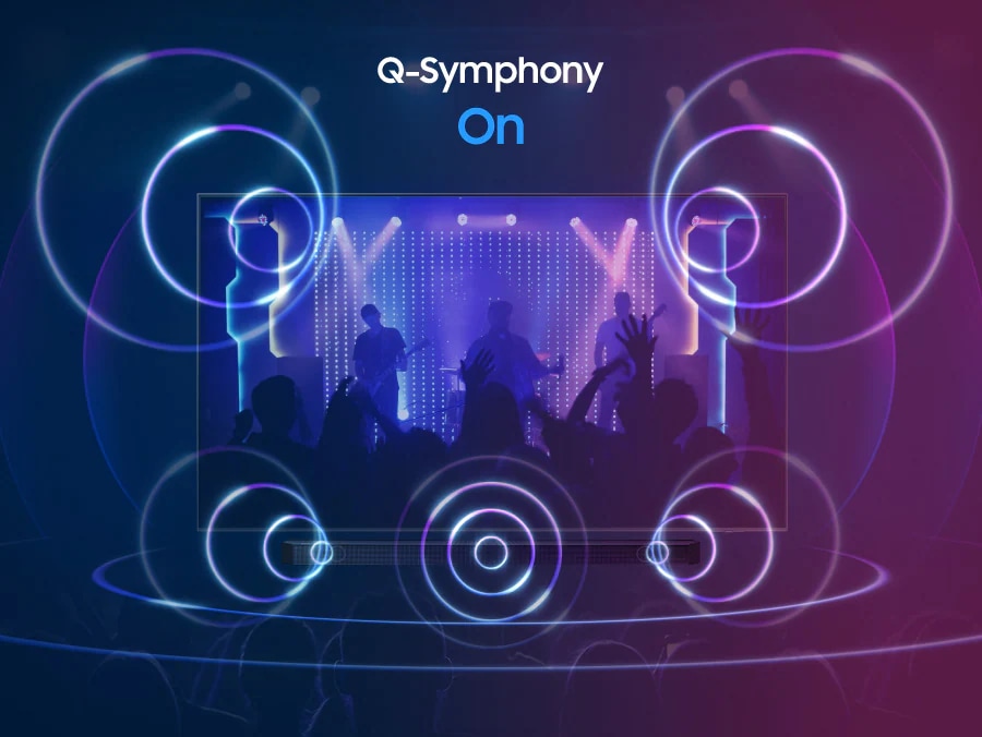 Q-Symphony w telewizorze Samsung OLED S90C 4K 2023
