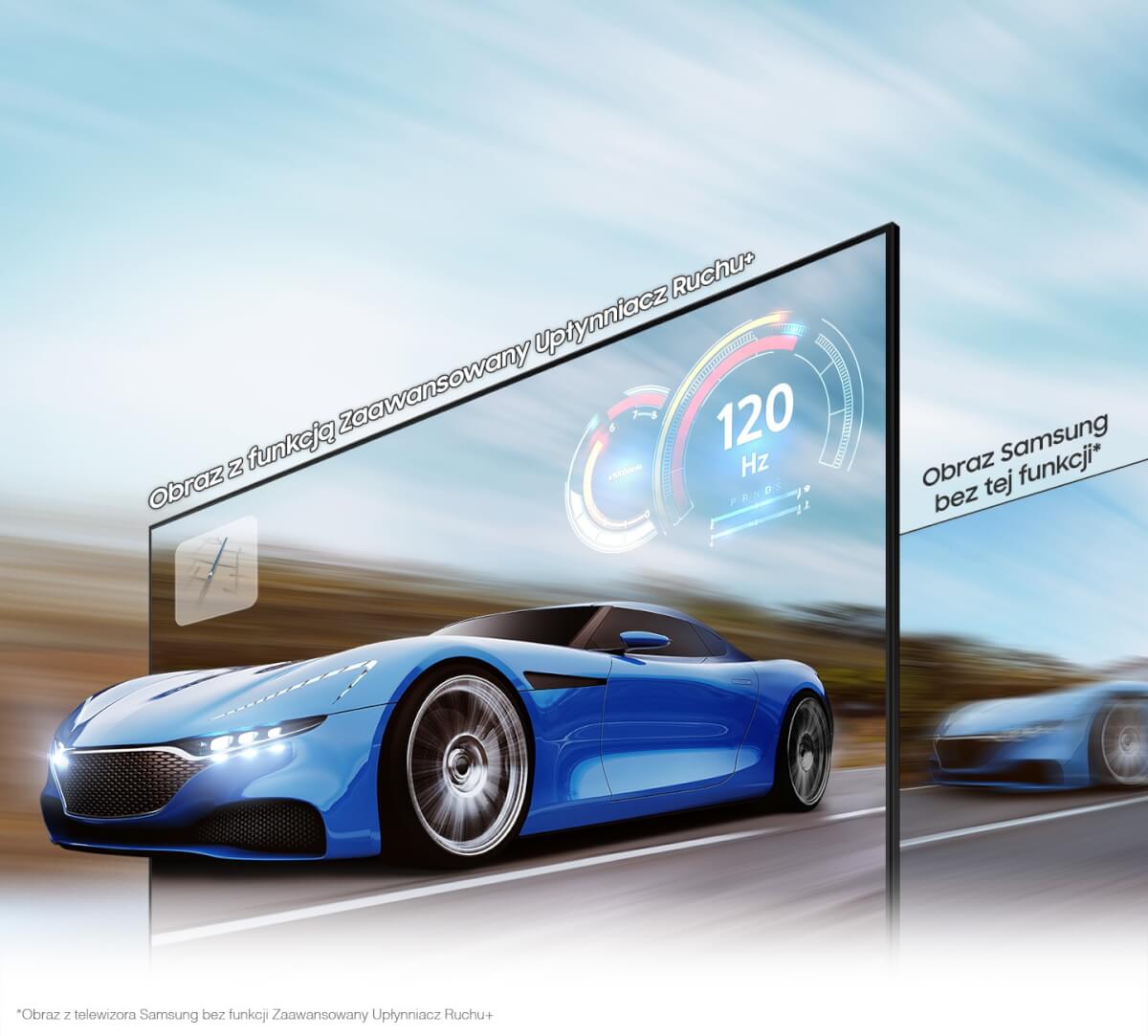 Zawansowany Upłynniacz Ruchu+ w telewizorze QN90A Neo QLED 4K Smart TV bez rozmazywania!
