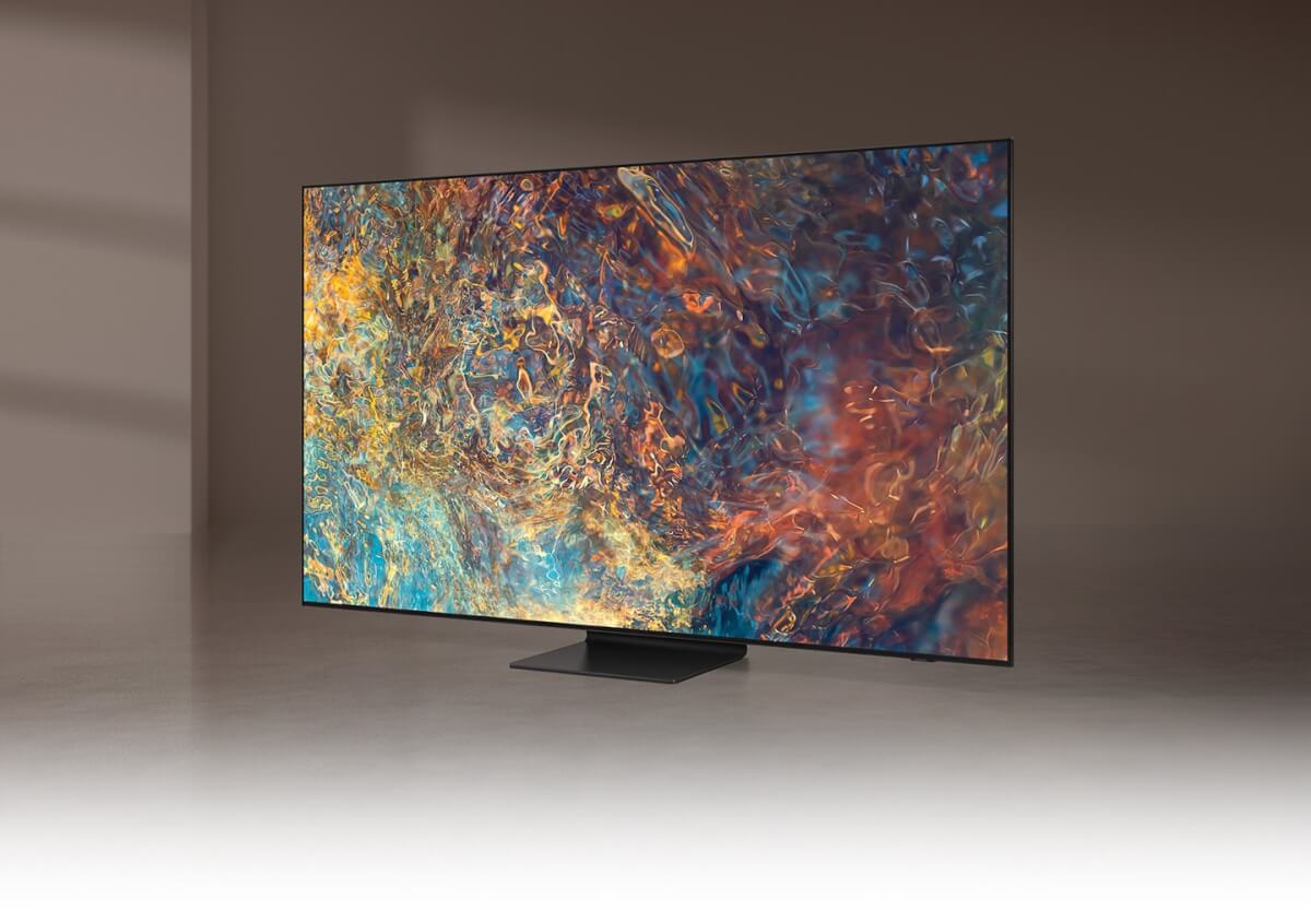 Zobacz jak prezentuje się telewizor Samsung 4K QN90A, intensywniejszy obraz niż kiedykolwiek.