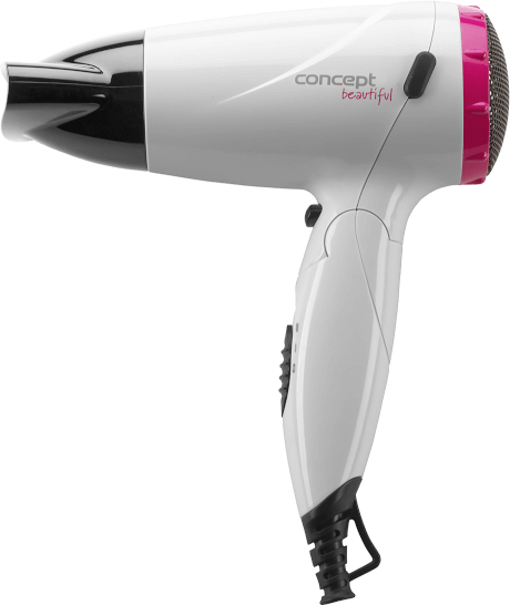 SUSZARKA DO WŁOSÓW BEAUTIFUL 1500 W BIAŁY+RÓŻOWY CONCEPT VV5740